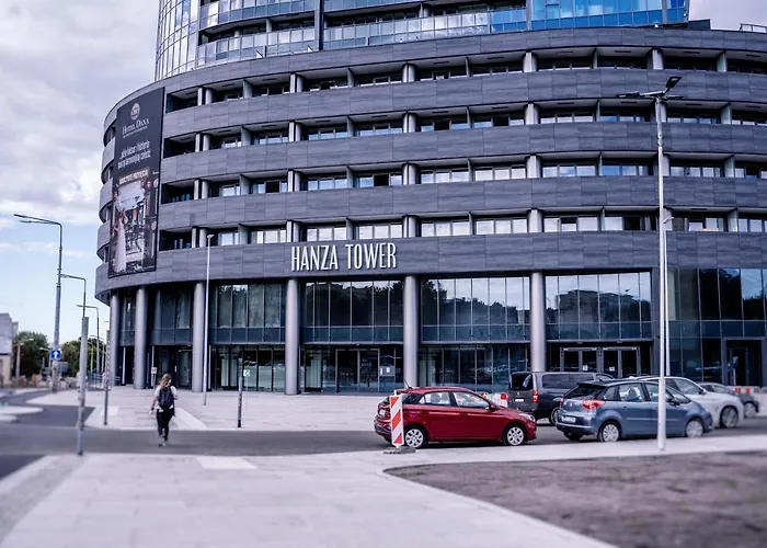 Hanza Tower View 13th Floor Апартаменты Щецин