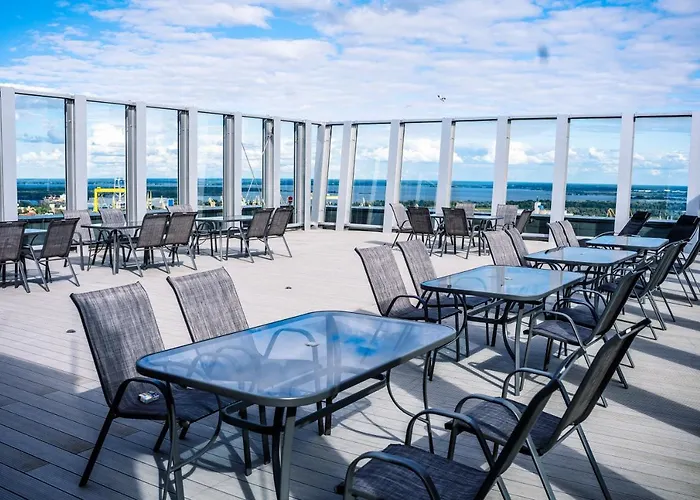 Hanza Tower View 13th Floor Апартаменты Щецин