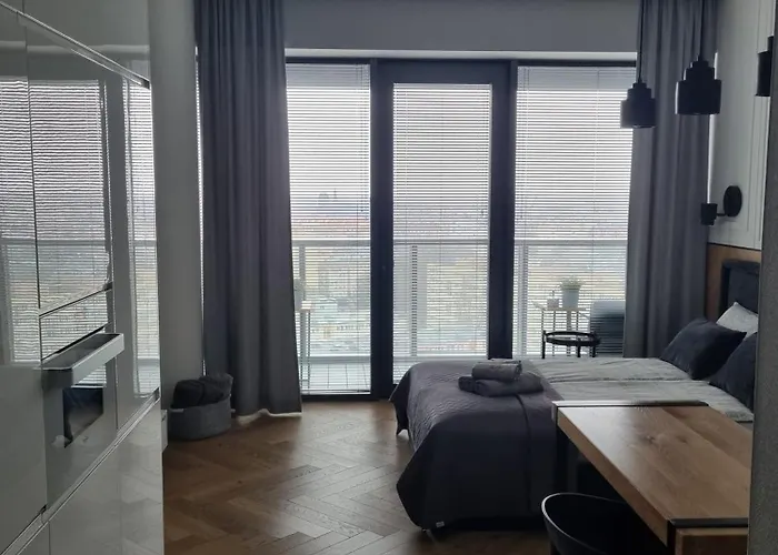 Hanza Tower View 13th Floor * Щецин